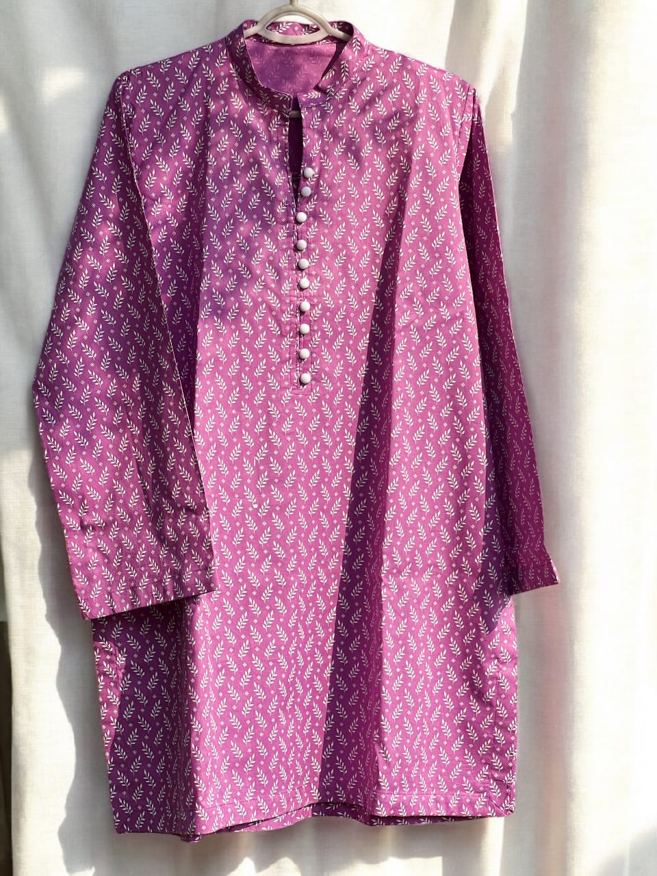 Printed Winter Cotton Stitched 2 Piece Co-ord set