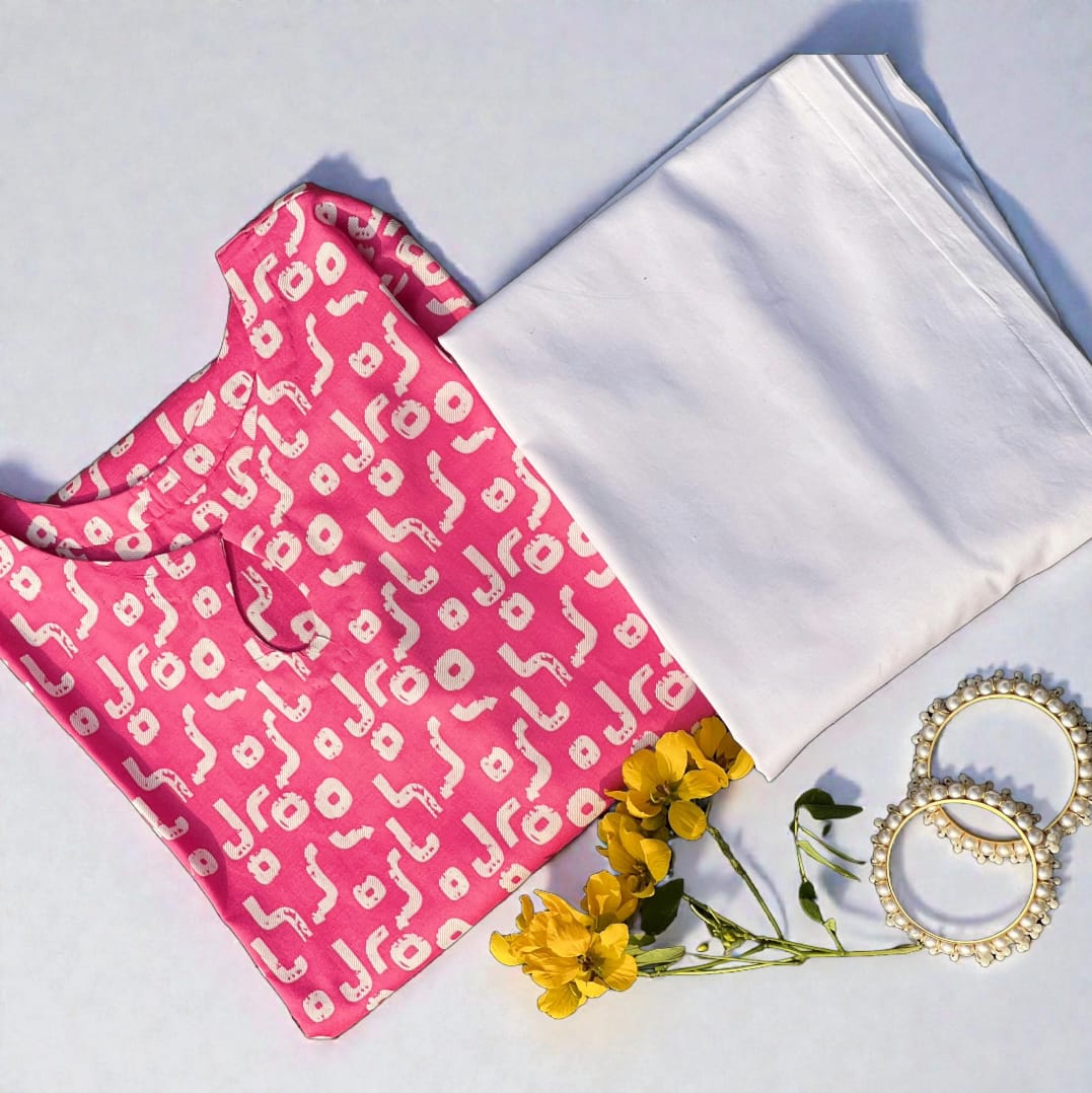 Printed Winter Cotton Stitched 2 Piece Co-ord set